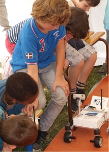 Atelier pour des élèves de primaire